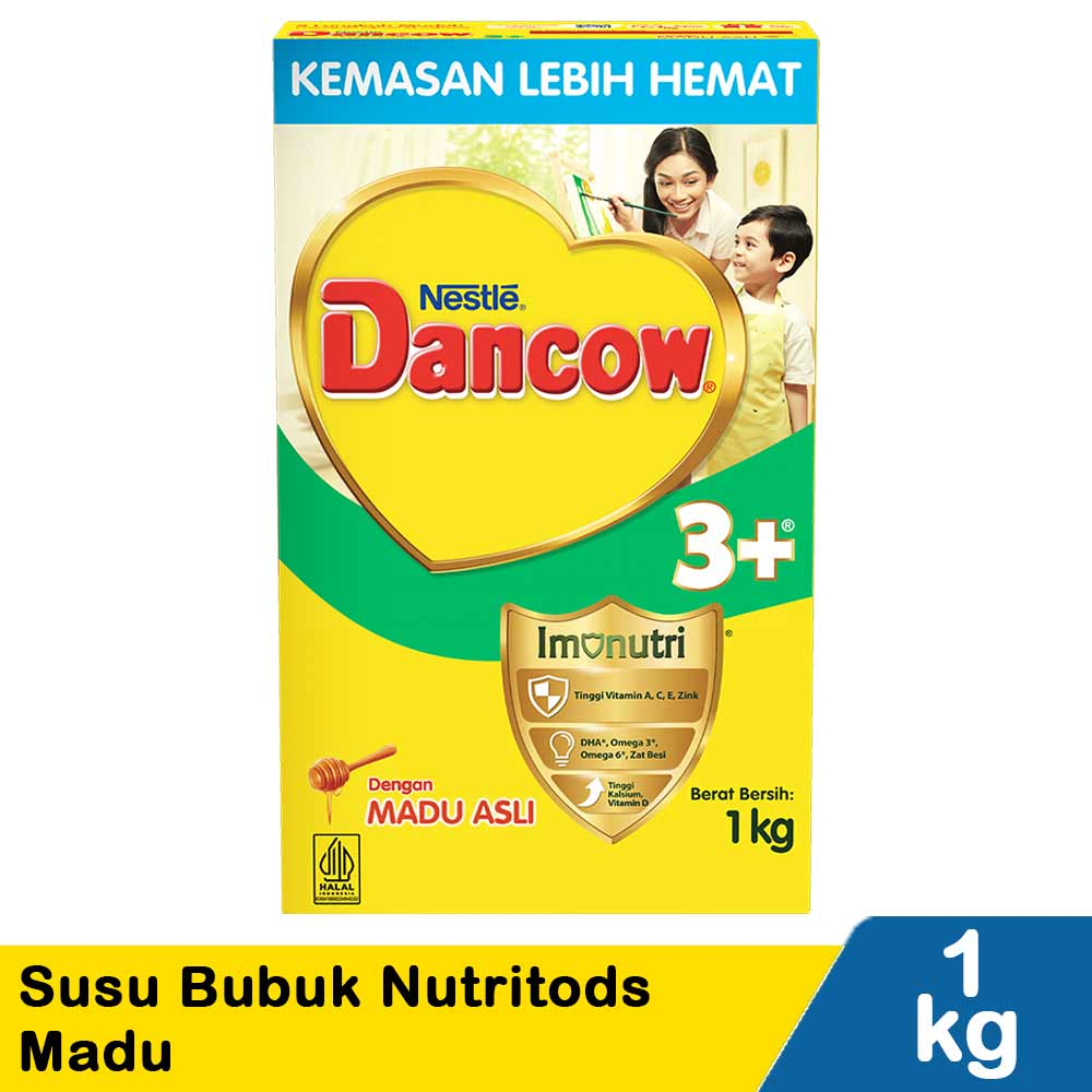 Dancow 3+ Madu 1Kg