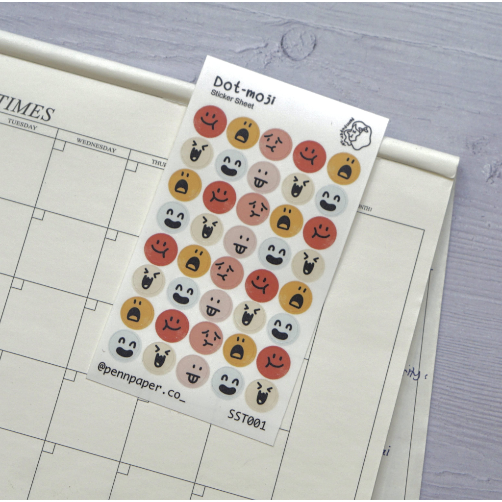 

Dot Moji Pennpaper