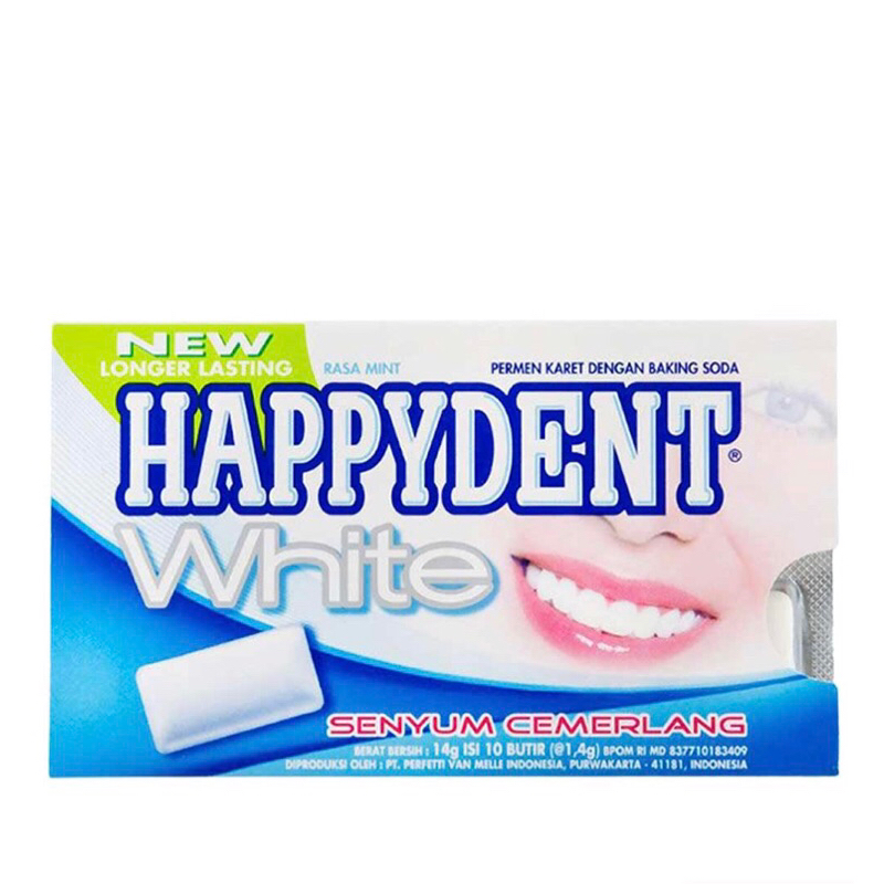 

Permen happydent white 10s