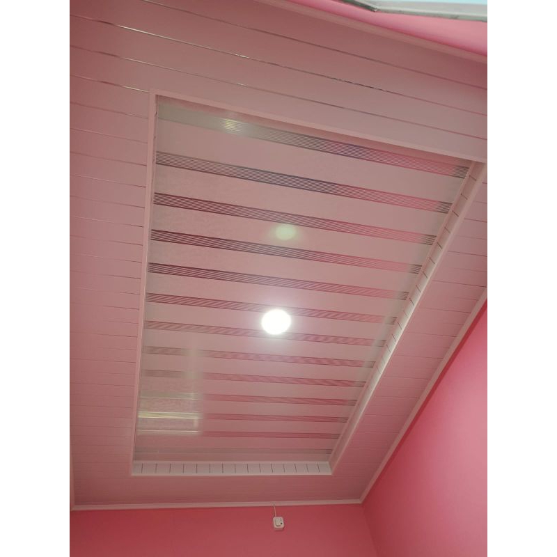 Plafon pvc motif putih Glosy