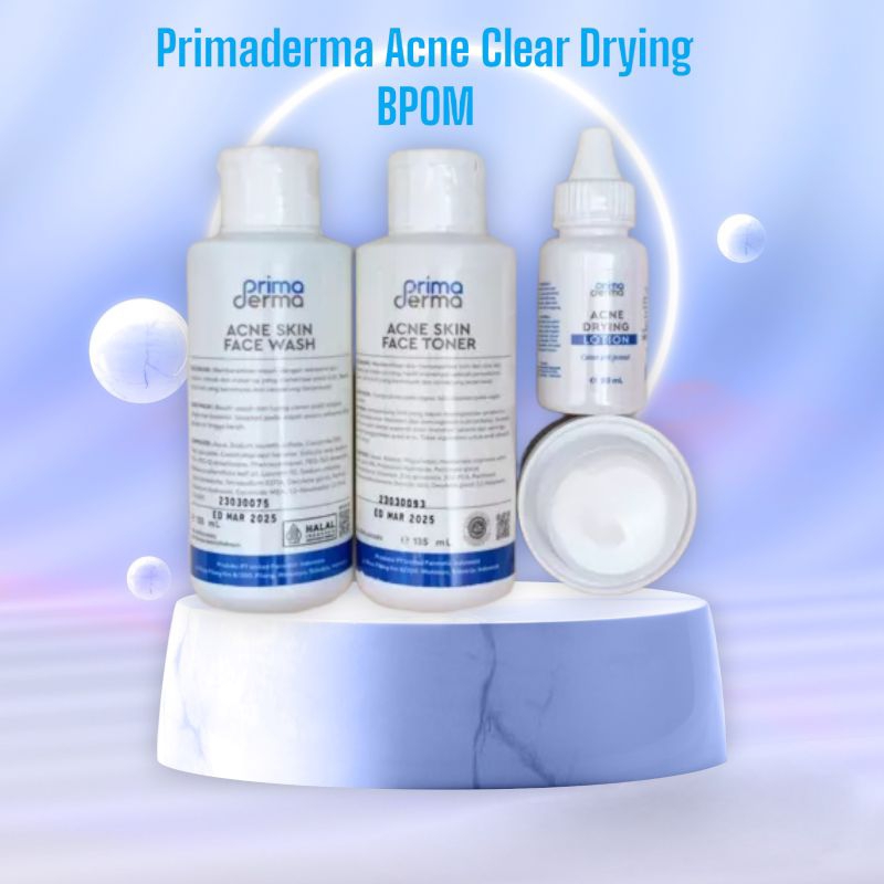 Primaderma BPOM Paket Acne Clear Drying