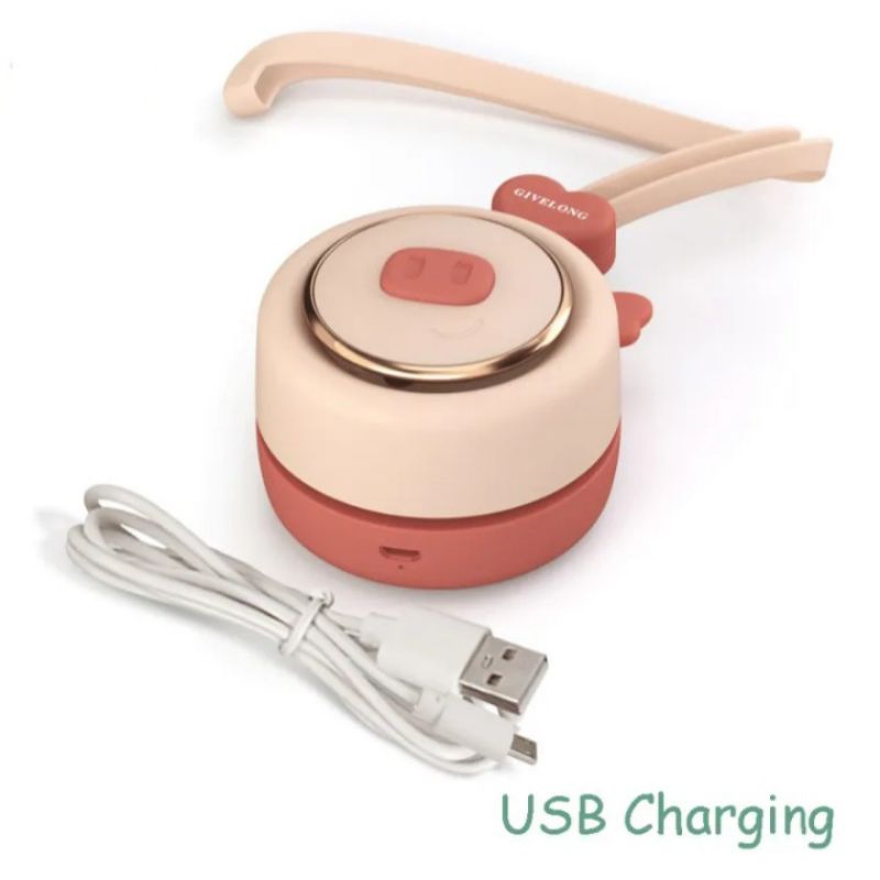 Kipas Angin Mini rechargeable mini fan lanyard kalung charger usb