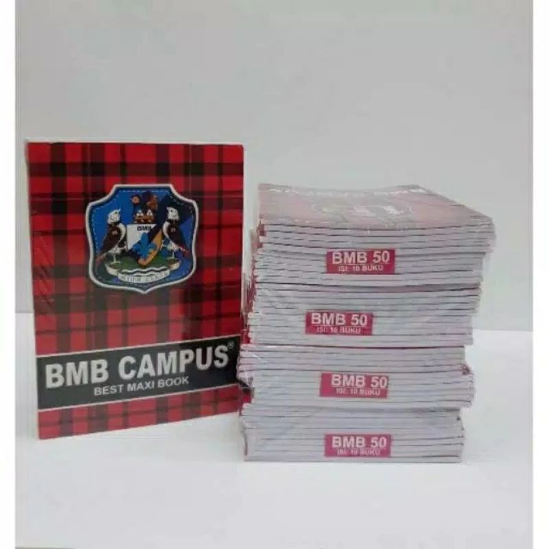 

BUKU TULIS PANJANG BMB CAMPUS 50 LEMBAR - 1 PCS