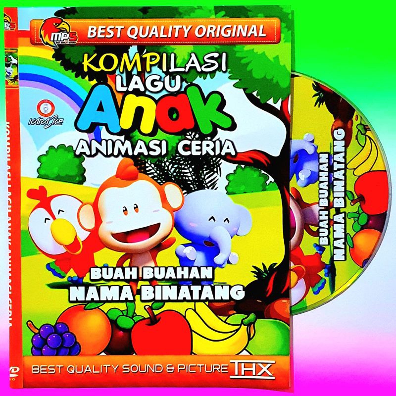 KASET MP5 VIDEO KOMPILASI LAGU ANAK ANIMASI CERIA - MP5 VIDEO LAGU ANAK VERSI ANIMASI CERIA - KUMPUL