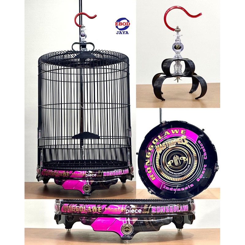 SANGKAR KANDANG MURAI EBOD JAYA MASTERPICE PVC DECAL NO 2