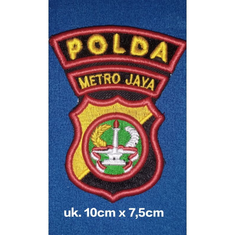 Bordir Polda Metro Jaya Timbul