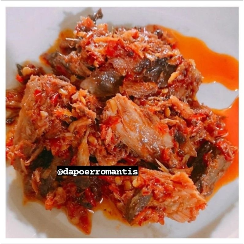 

Sambal Ikan Asap 150 Gram (Bisa COD) Dapoer Romantis