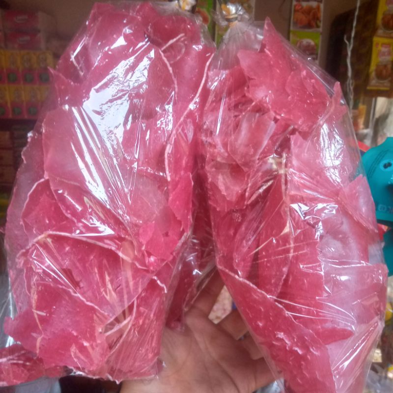

Kerupuk Merah Padang Gurih dan Lezat~ 250 Gram