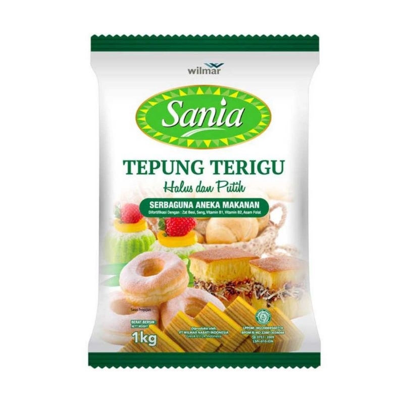 

Sania / tulip tepung terigu 1 kg