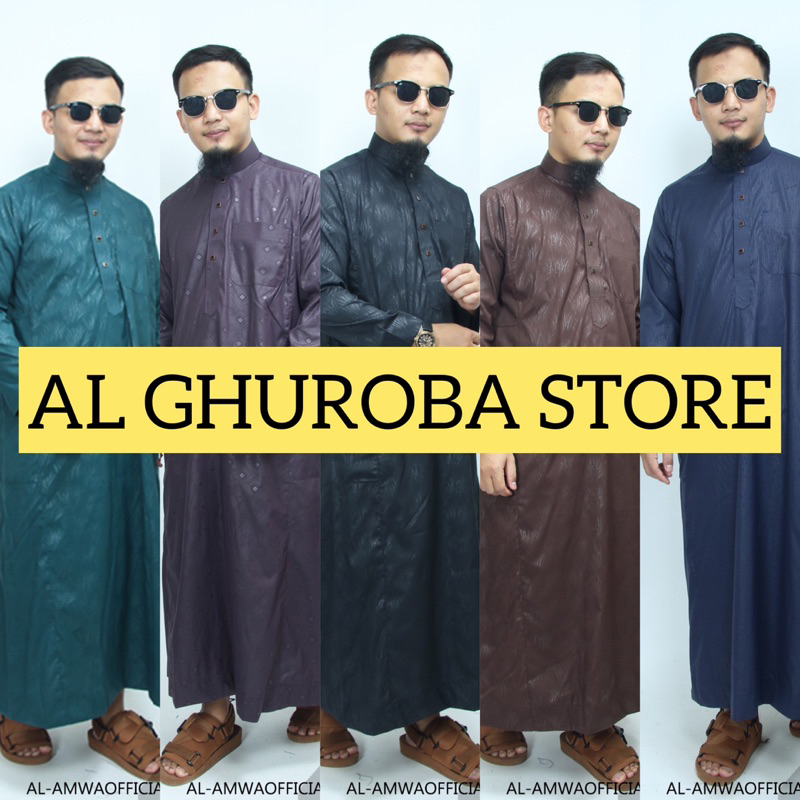 [AL AMWA]  Jubah Baqir Premium Series