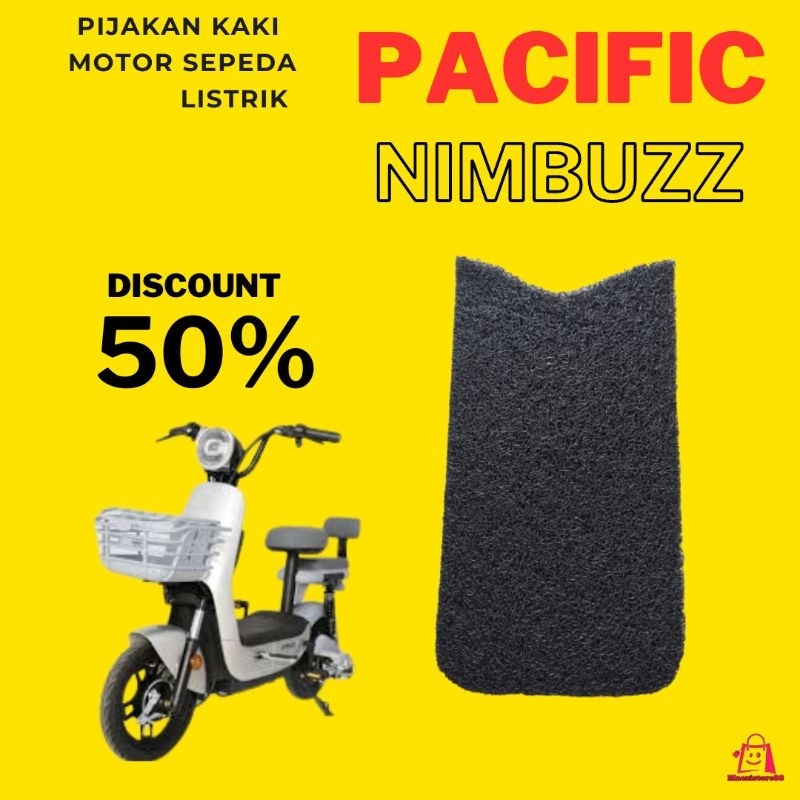 Karpet Anti Slip Sepeda Motor Listrik Pacific Nimbuzz Alas Kaki Bahan Awet Dan Lunak Pacific Nimbuzz