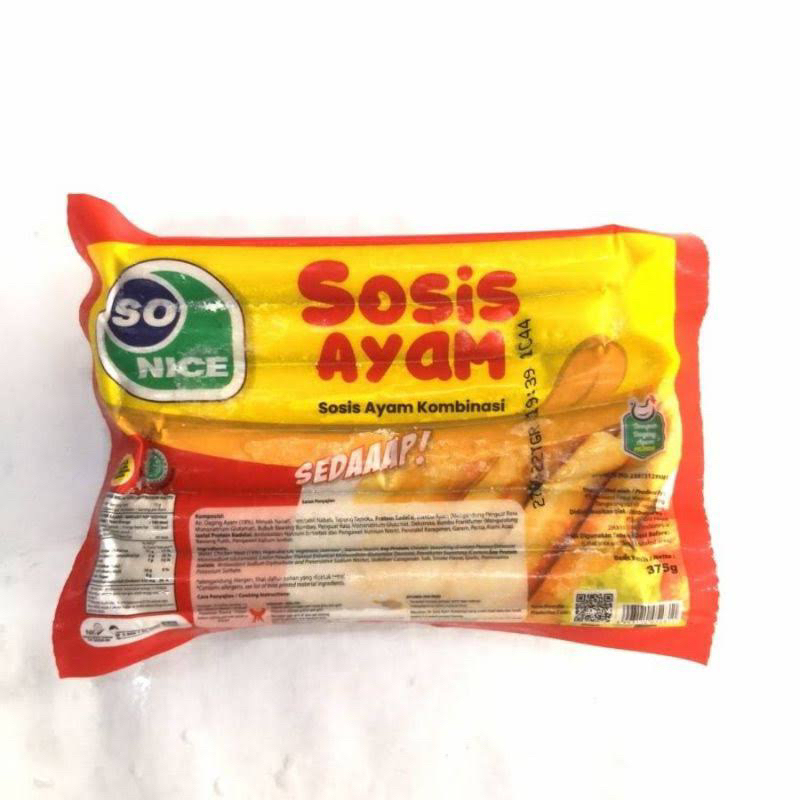 

So nice sosis ayam 375gr