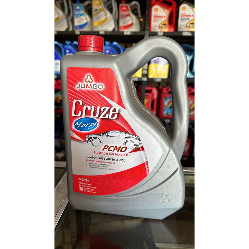 OLI CRUZE JUMBO SAE 20W-50(4 Liter )