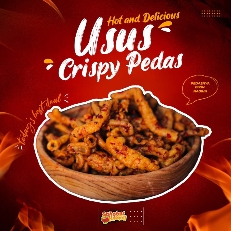 

USUS CRISPY PEDAS