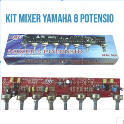 KIT MIXER YAMAHA 8 POTENSIO