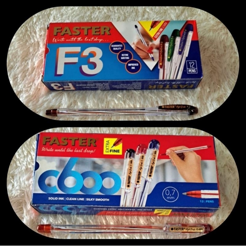 

(3bh)Pen Faster F3/C600 isi Hitam(P762)