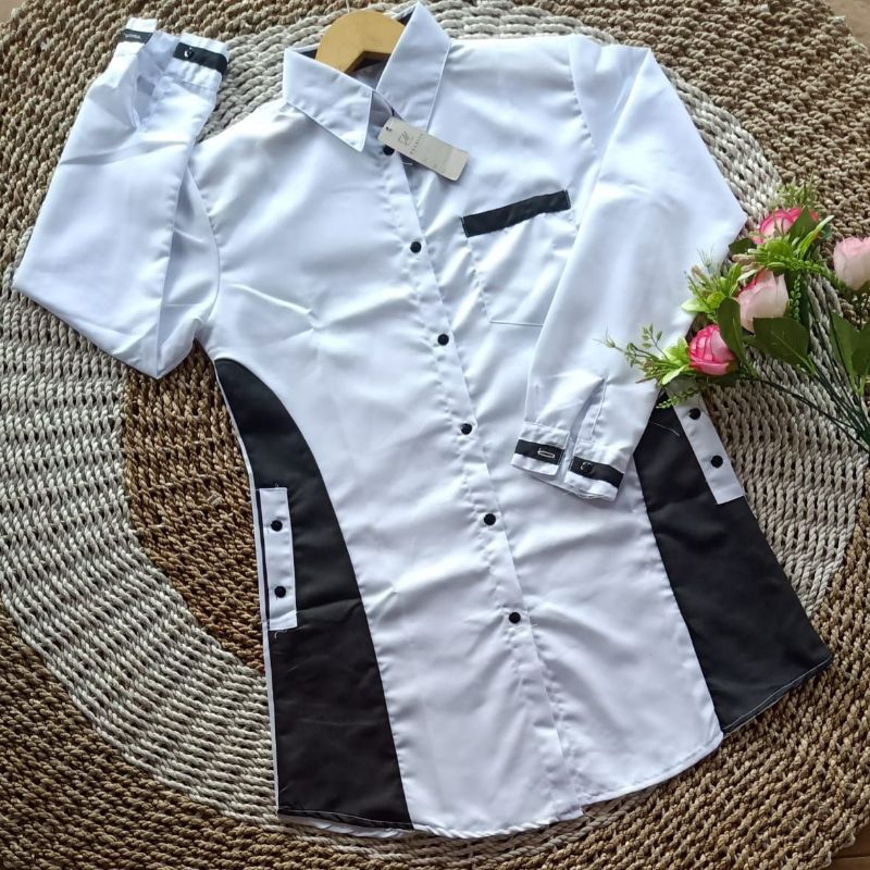 Tunik Toyobo Putih Santri // Tunik Saja Tanpa Sarung dan Jilbab