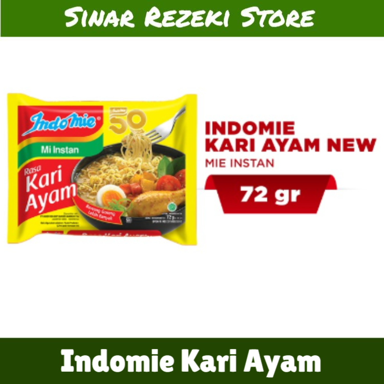 Indomie Kari Ayam / Indomie Kari / Mie Instan