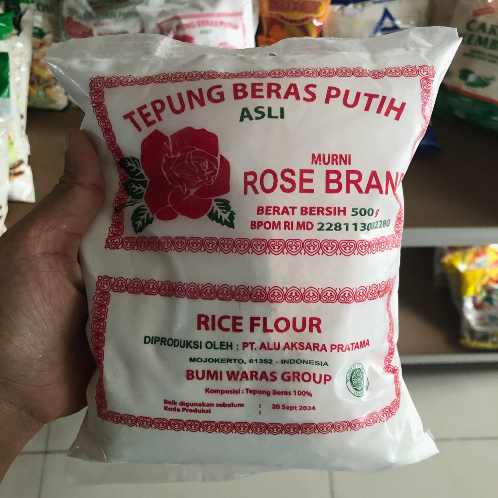 

Tepung Beras Rose Brand 500g