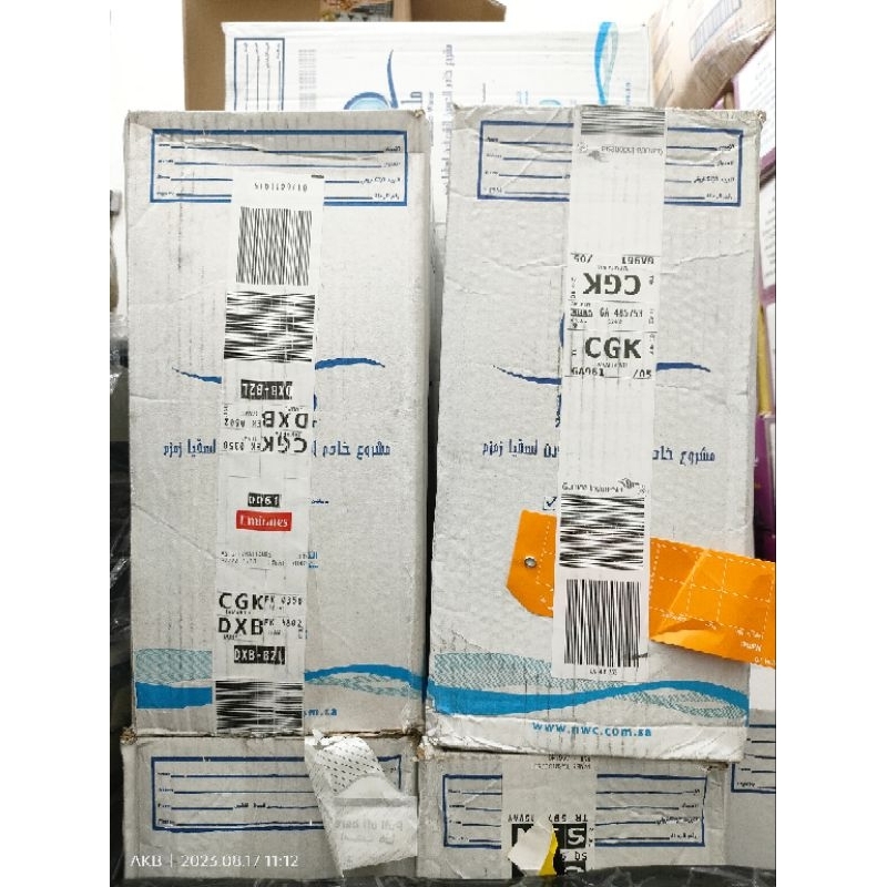 

Air Zamzam 5 liter Barcode 100% original Asli Jaminan dari Mekkah
