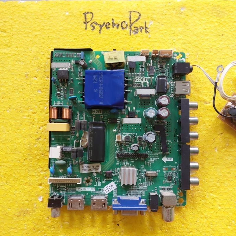 MB - MAINBOARD TV LED POLYTRON PLD 32T7511B - 32T7511 - 32D7511B - 32D7511 - 32T8511B