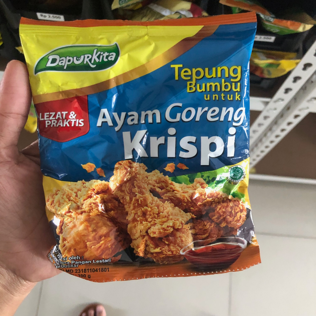 

Dapur Kita - Ayam Goreng Krispi 100g