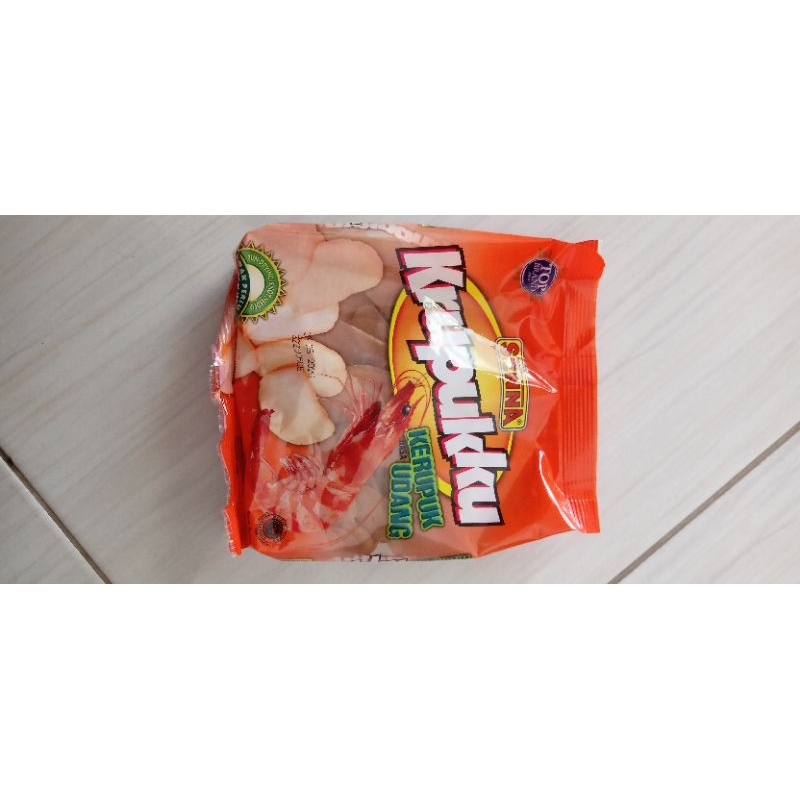 

krupuk udang SENNA kemasan 200gr || asli