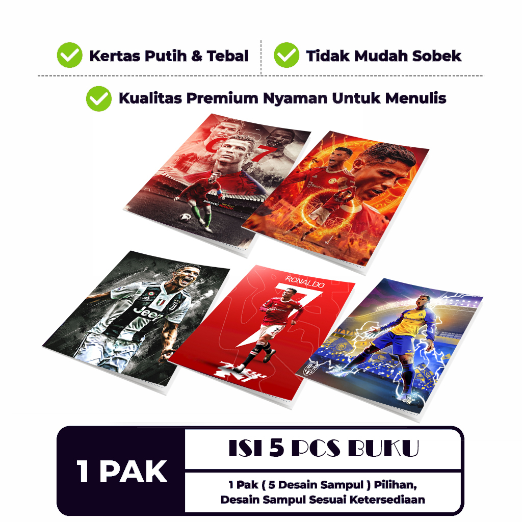 

(BK-001) Buku Tulis Sekolah Anime 38 Lembar ( PAK ) Bergaris 38 Lembar 1 Pak Isi 5 Buku/ Buku Tulis Anime/ Buku Aesthetic