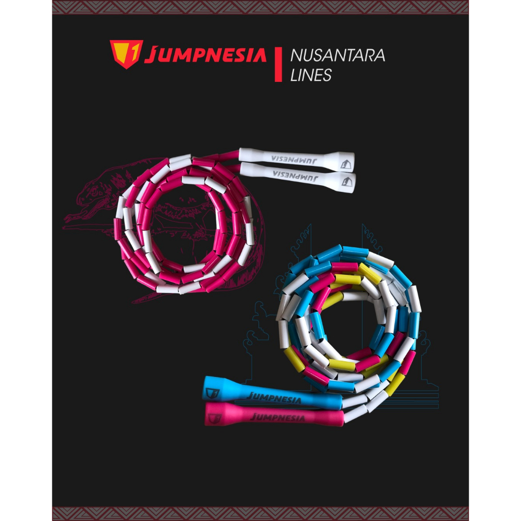 Jumpnesia Beaded Skipping Rope - Nusantara Lines