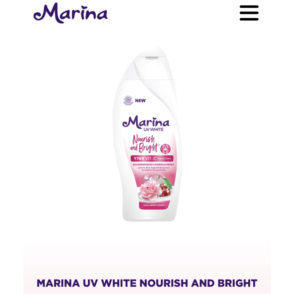 Marina UV Handbody Lotion 92 ml