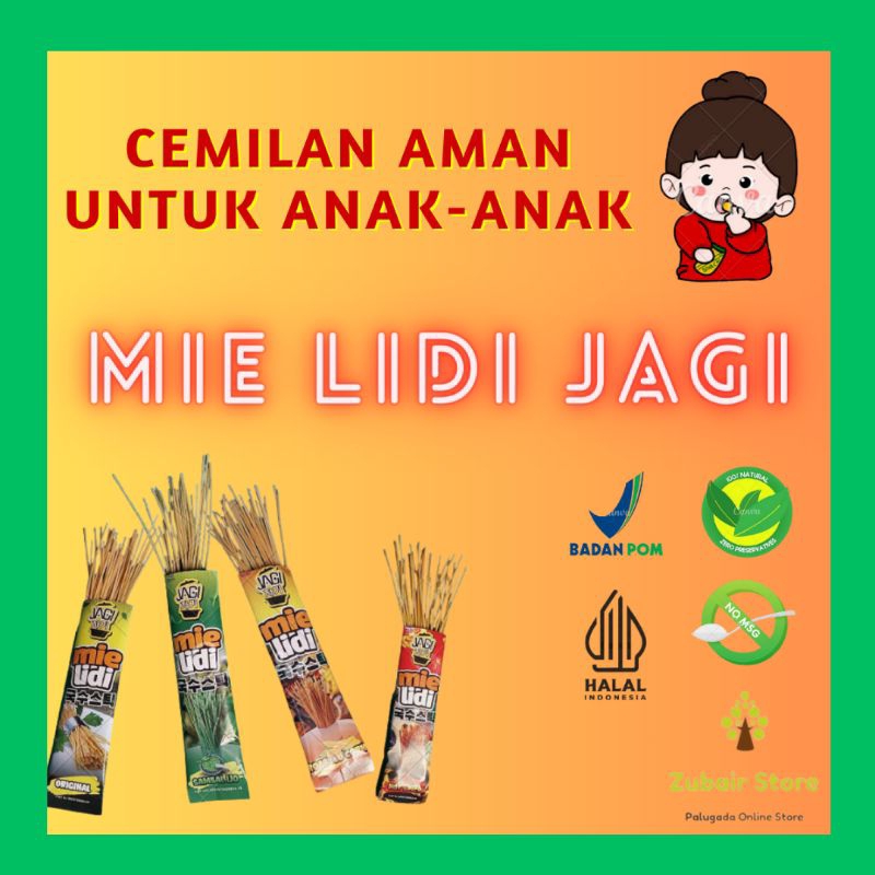 

Mie Lidi Jagi - jajanan populer yang sehat dan aman untuk anak