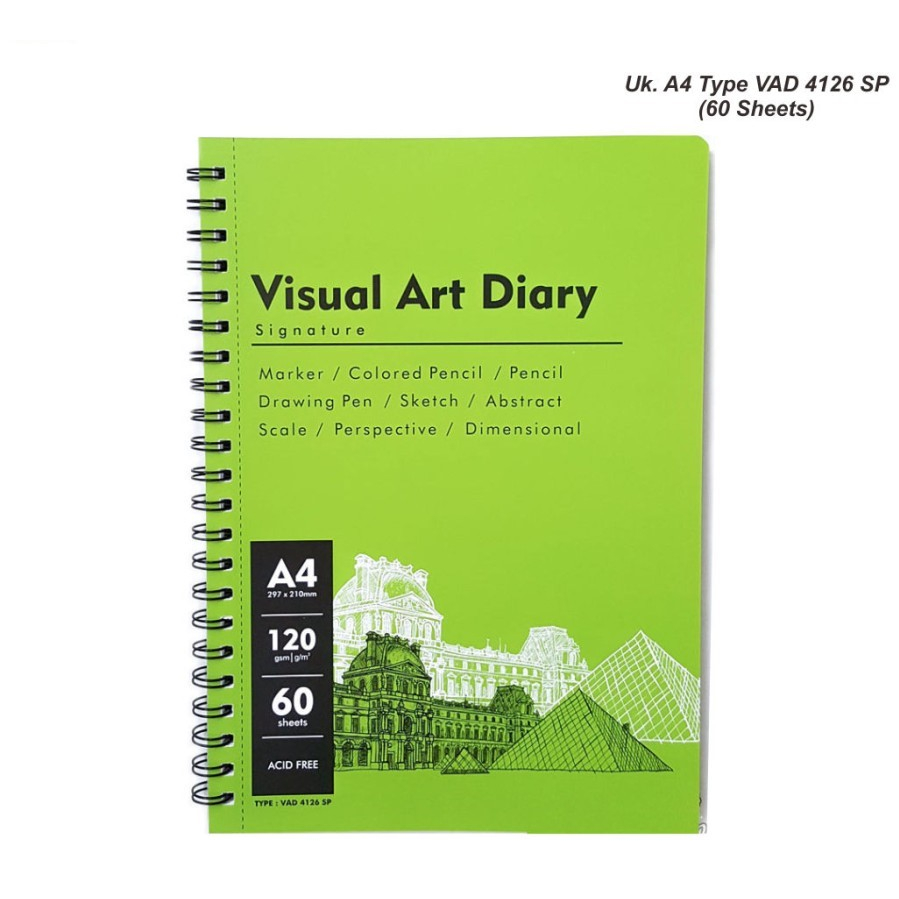 

V-TEC Visual Art Diary Type VAD 4126 SP