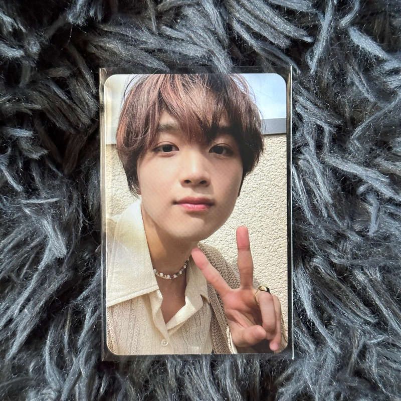 haechan blue to orange bto ver A pc photocard nct 127 dream