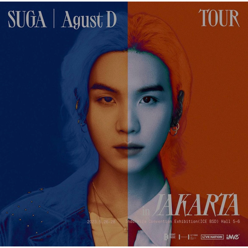 Open Jastip Tiket Konser Suga BTS | Agust D Tour in Jakarta | Tiket konser Suga di Jakarta