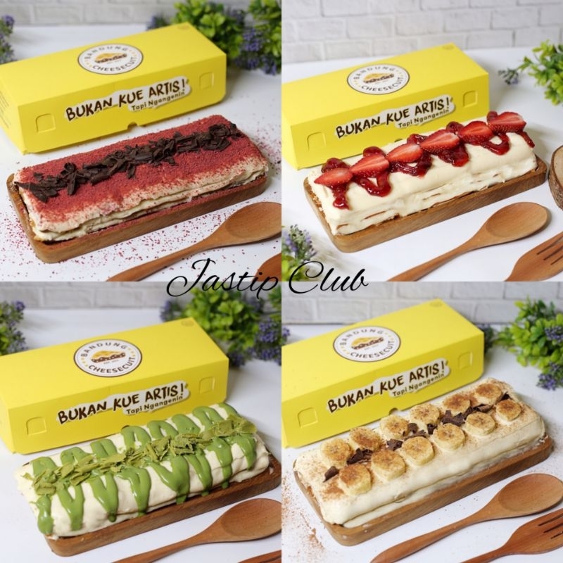 

‼️OPEN PO‼️ BANDUNG CHEESECUIT DESSERT BOX // ALL VARIAN // JAJANAN KULINER BANDUNG