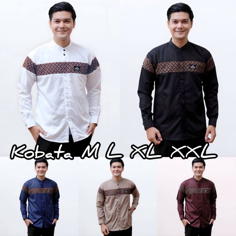 TERBARU KOKO KOBATA LENGAN PANJANG M L XL XXL