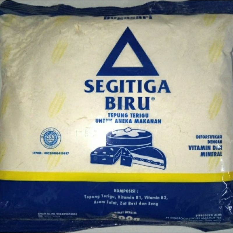 

tepung terigu segitiga biru 500 gram