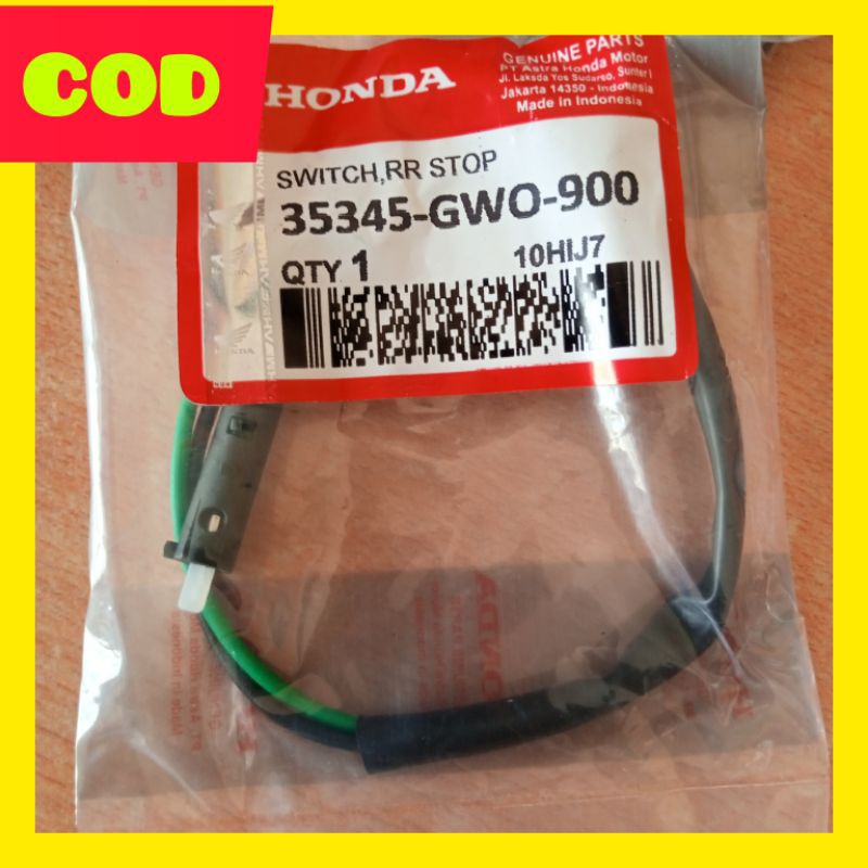 Switch rem kiri Honda Beat Vario Switch rem belakang Beat vario