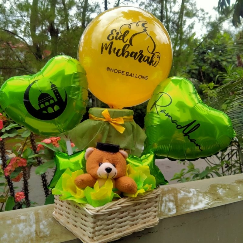

HAMPERS BALON MINI LEBARAN CUSTOM