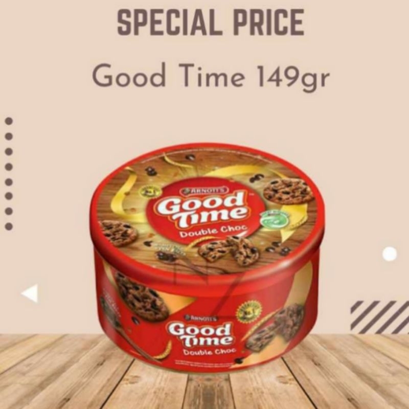 

GOOD TIME COOKIES CHOCO / GOOD TIME COKLAT KUKIS 149 gram