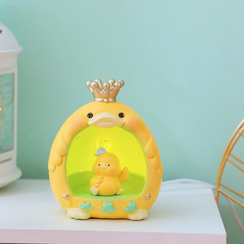 Lampu Rumah  USB Cartoon Bebek / Rabbit /Babi hias meja kamar anak lampu tidur souvenir