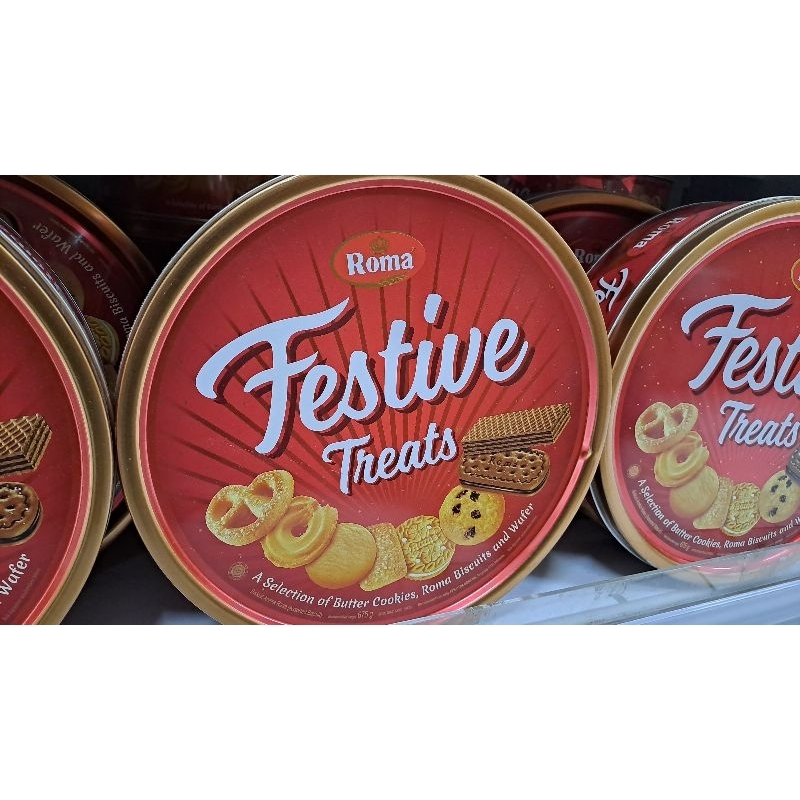 

Biskuit dan Wafer Roma Festive Treats 675gr