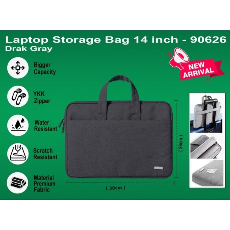 Tas Laptop 14 Inch 15 16 Inch UGREEN Macbook Sleeve Handled Bag Storage Case - 90626 90627 90798 60985 20432 20476 20477