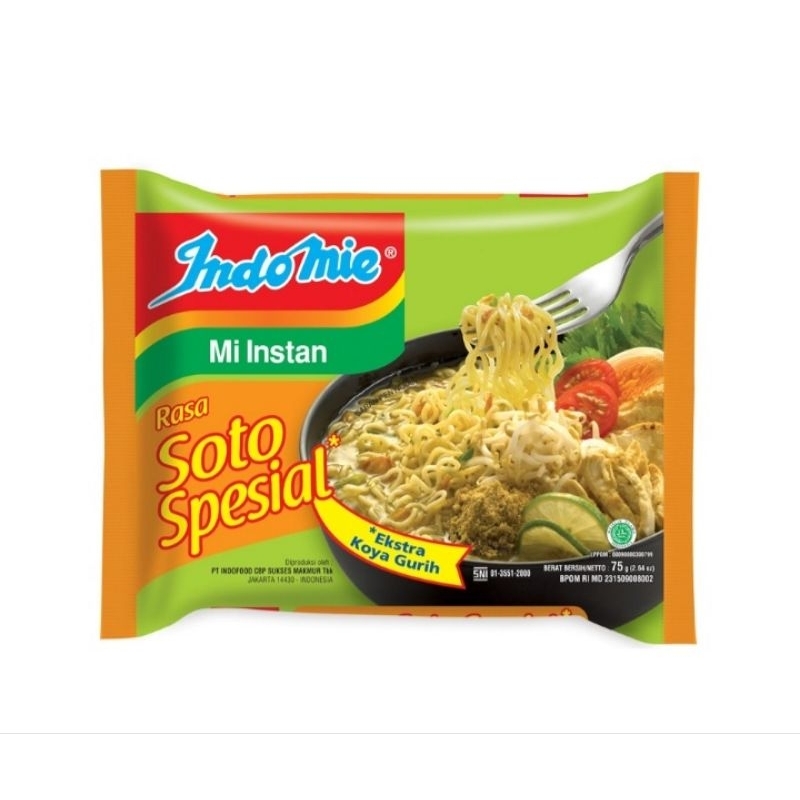 

Indomie Mi Instan Soto Mie 70 g