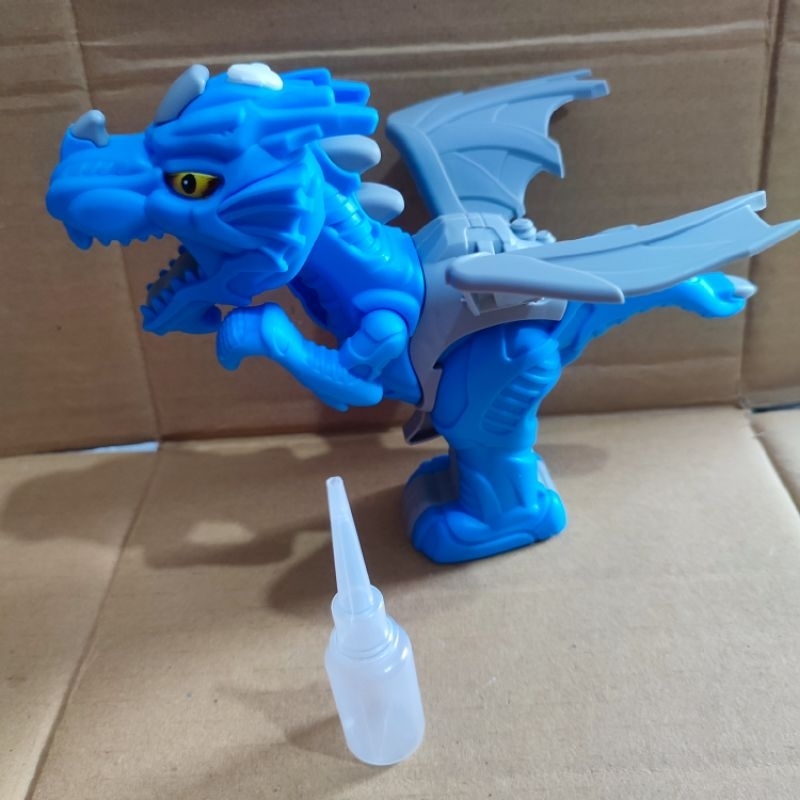 Mainan dino asap / mainan pistol dino keluar uap