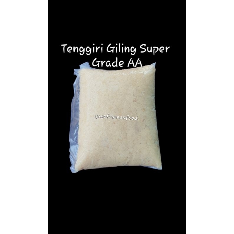 

Ikan Tenggiri Giling Murni Super Mpek-Mpek 1kg