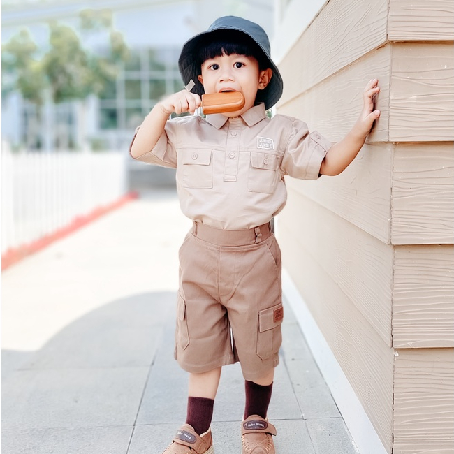Junior Jungle Kemeja Anak 2-6 Tahun Top Quito Series