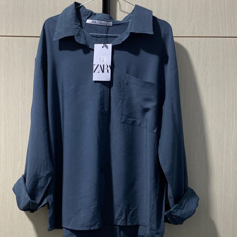 kemeja zara ori oversized