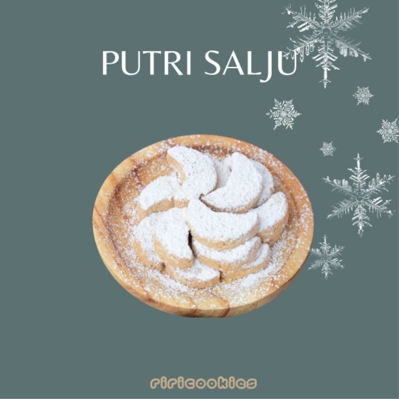 

Kue Kering Putri Salju / Snow White 500g ❄️ Free Kartu Ucapan