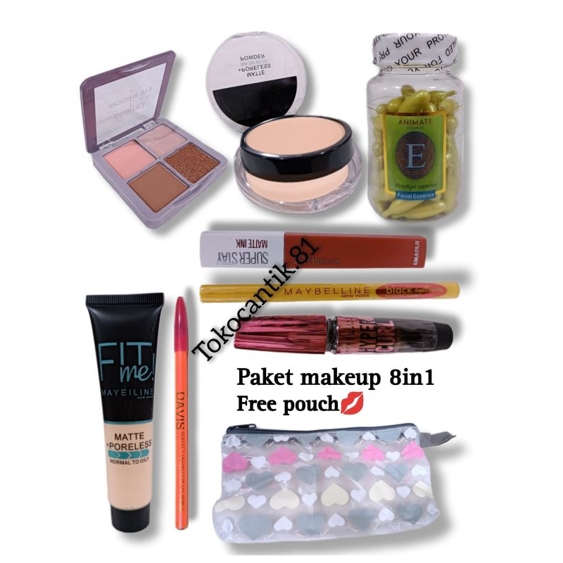 PAKET MAKEUP LENGKAP 17in1/ PAKET KOSMETIK